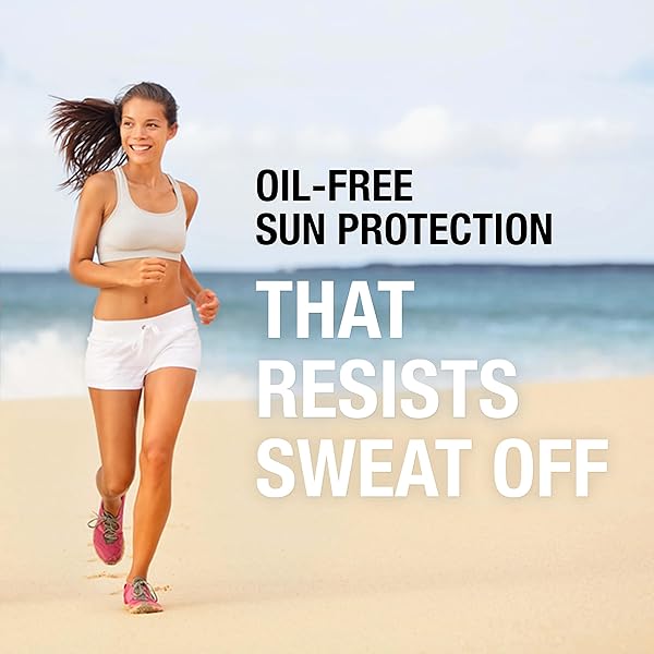 NEUTROGENA SPORT FACE SUNSCREEN, BROAD SPECTRUM SUNBLOCK SPF 70+, WATER RESISTANT SUNSCREEN FOR FACE, SWEAT RESISTANT OIL FREE SUNSCREEN LOTION, 2.5 FL OZ