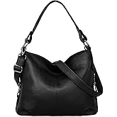YALUXE Genuine Leather Shoulder Bags Stylish Hobo Handbags Purses Crossbody Bags for Women | Genuine Leather, Stylish