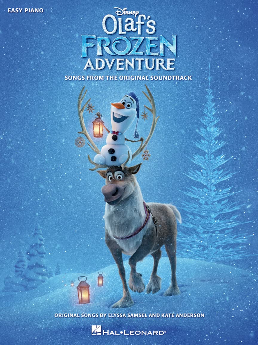 Disney's Olaf's Frozen Adventure for easy piano: Music from the Motion Picture Soundtrack