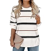RITERA Womens Plus Size Sweaters Long Sleeve Casual Pullover Warm Knit Jumper Tops XL-5XL