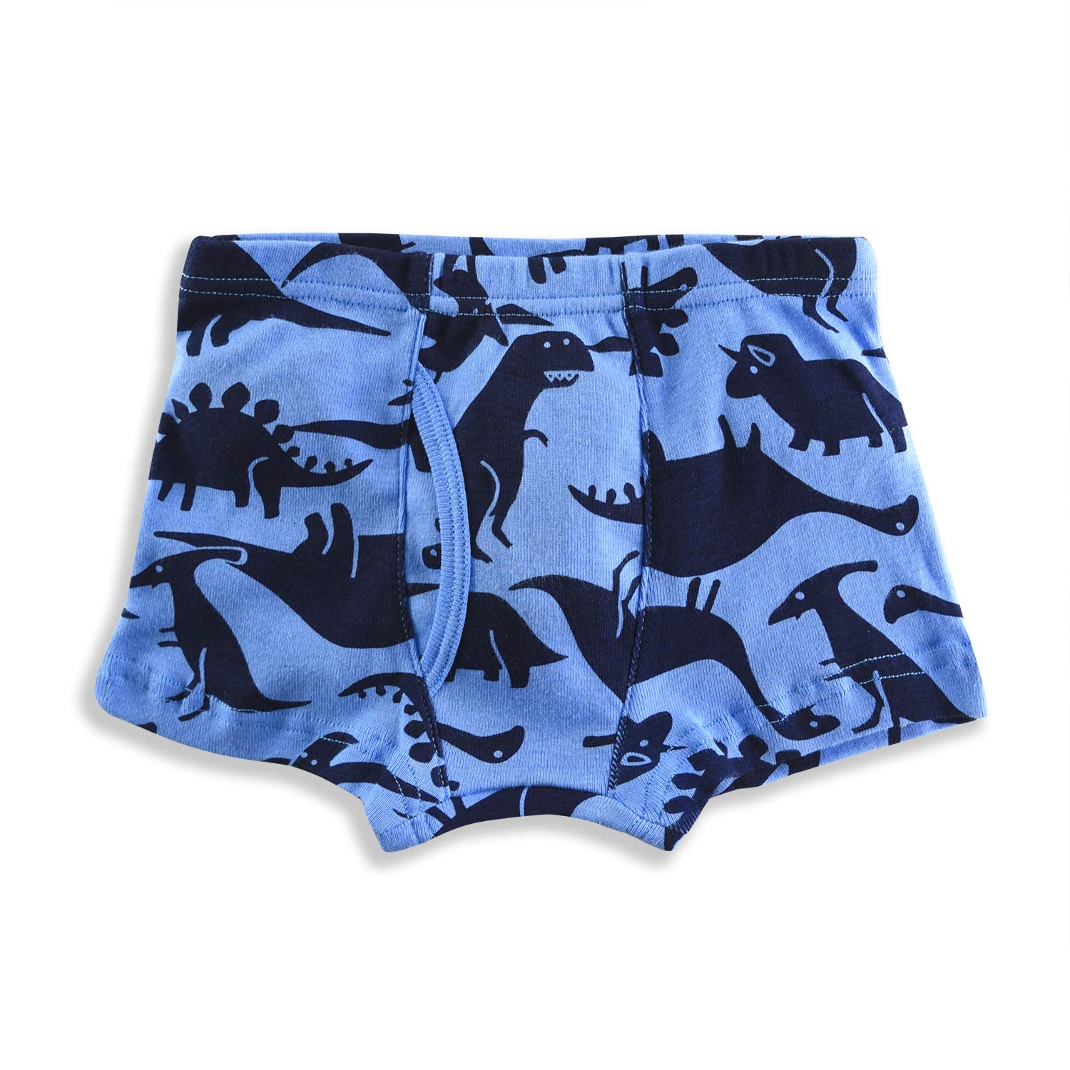 slaixiu Soft Cotton Kids Boxer Briefs Cartoon Boys Underwear Boxers 4-Pack (UW75-No.6-110)