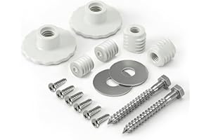 RotoVent Grab Bar Mounting Kit for Fiberglass Showers, Grab Bar Anchors with Adjustable Spacers (15/16" to 2-1/8"), Shower St