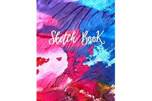 Sketch Book: large notebook for drawing, doodling or sketching 110 Pages, 8.5" x 11". (Blank Paper Drawing and Write Journal 