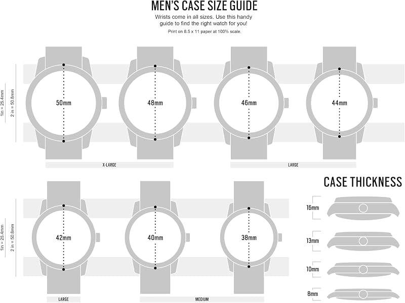 Herren Grant Uhr, Quarz-Chronographenwerk mit Lederarmband