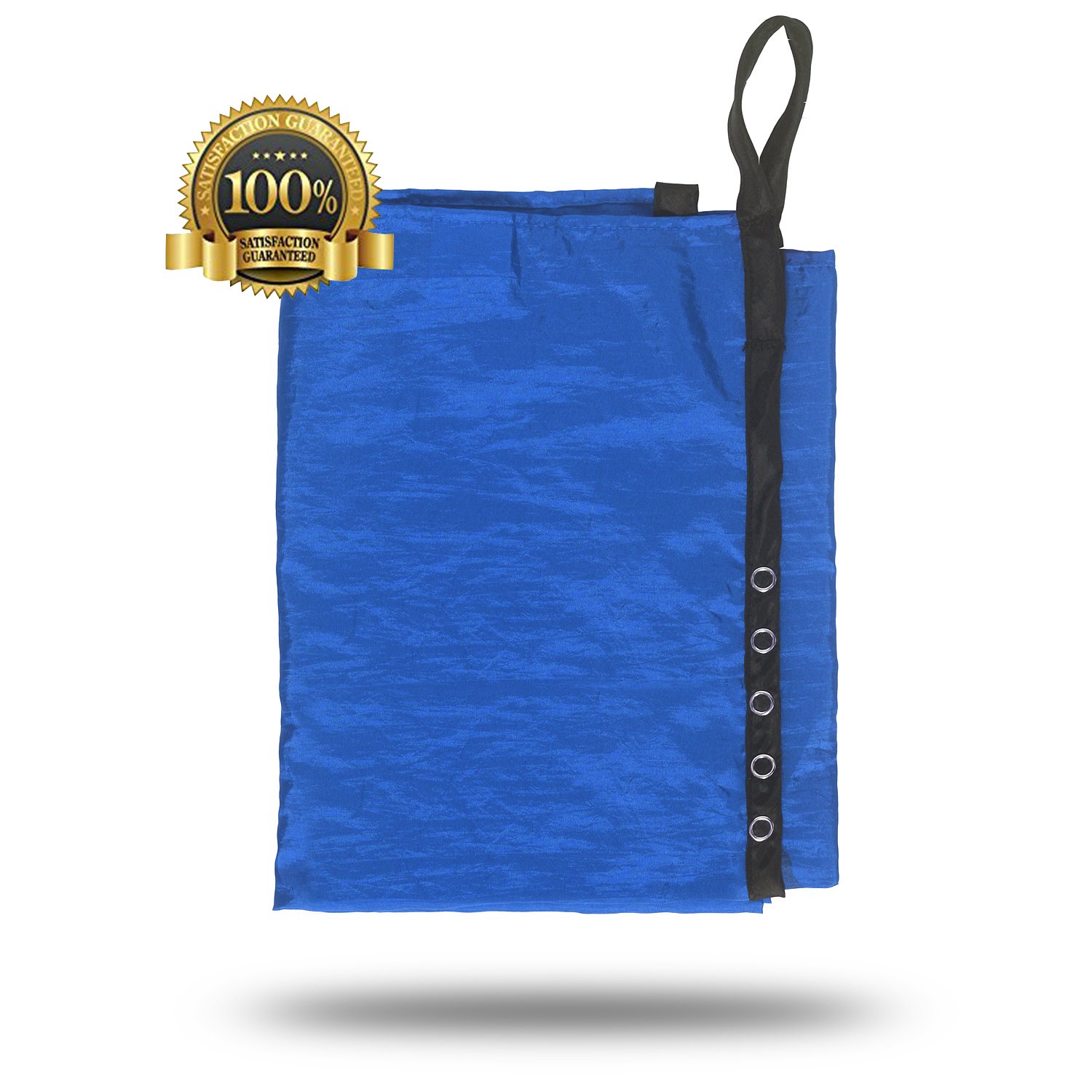 Mane Caper Kid's Masked Salon Quality Cape Barber Professional Haircut Chair Cloth with Metal Snap Closures (Royal Blue): Beauty