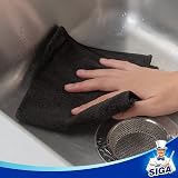 MR.SIGA Microfiber Cleaning Cloths 12 Pack 32 x 32 cm Black view 4