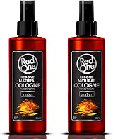 RedOne Barber Cologne Amber 2x150ml Aftershave Spray Warm Scent Cooling Skin view 1