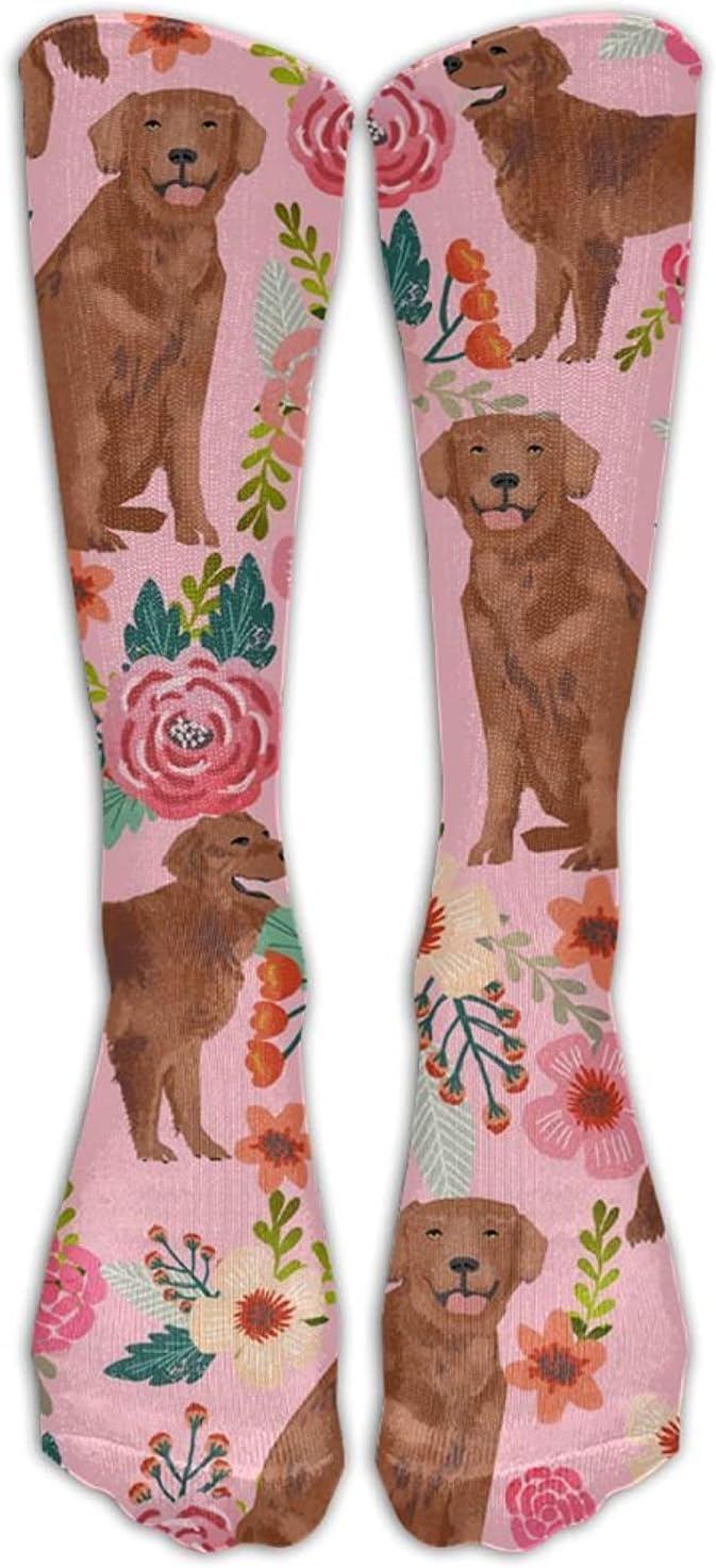 Unisex Unique Design Golden Retriever Socks 78% Cotton / 20% Nylon / 2% Spandex