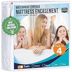 Utopia Bedding Waterproof Mattress Protector Twin