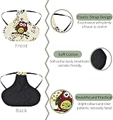 Yunnyp 5pcs Chicken Saddle Hen Apron Soft Breathable Feather Protector Elastic view 3