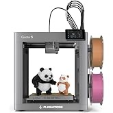 FLASHFORGE Creator 5 3D Printer,4-Toolhead 7s Toolchanger,Near Zero Waste | Multi-Color &amp; Material Printing,Minimal Purge,CoreXY 600mm/s 5X Faster,PA Calibration,Auto Leveling,Beginner Friendly 256 mm&sup3;