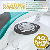 Status Travel Steam Iron 1000W Dual Voltage Compact Iron White Green view 3