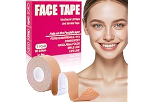 Face Tape, Facial Myofascial Lift Tape, Face Tape For Wrinkle - Overnight Facial Tape for Face Forehead 11 ’s Lines & Crow's 