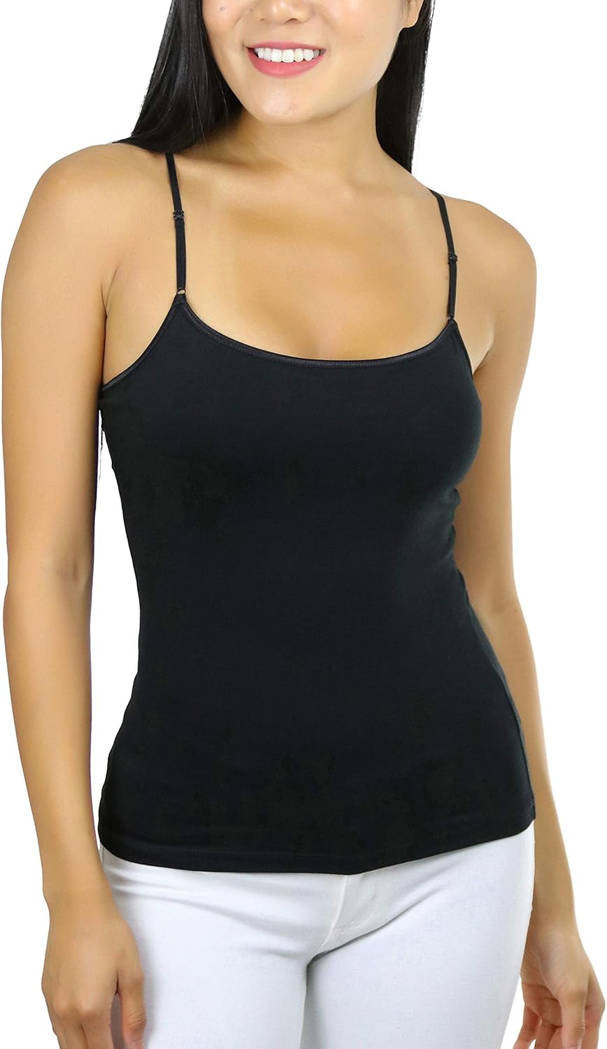 ToBeInStyle Women's Sheer Racerback Tank Top w/Large Arm Holes at