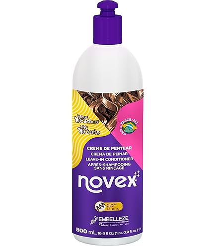 Amazon.com : NOVEX My Curls Intense Leave In Conditioner– 17.6oz
