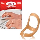 3-Point Products Oval-8 Finger Splint, Size 6, Pack of 1, Beige | Support and Protection for Arthritis, Trigger Finger or Thumb, and Other Finger Conditions
