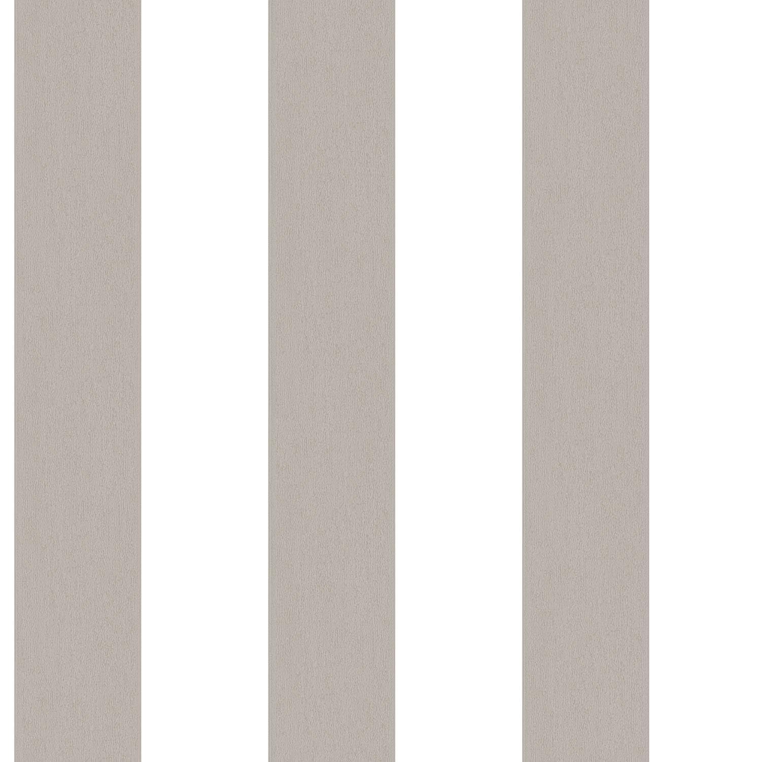 Galerie G67586 Smart Stripes 2, Wide Stripes Design Wallpaper, Dark Grey/White, 10m x 53cm