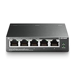 TP-Link TL-SG1005P, 5 Port Gigabit PoE Switch, 4