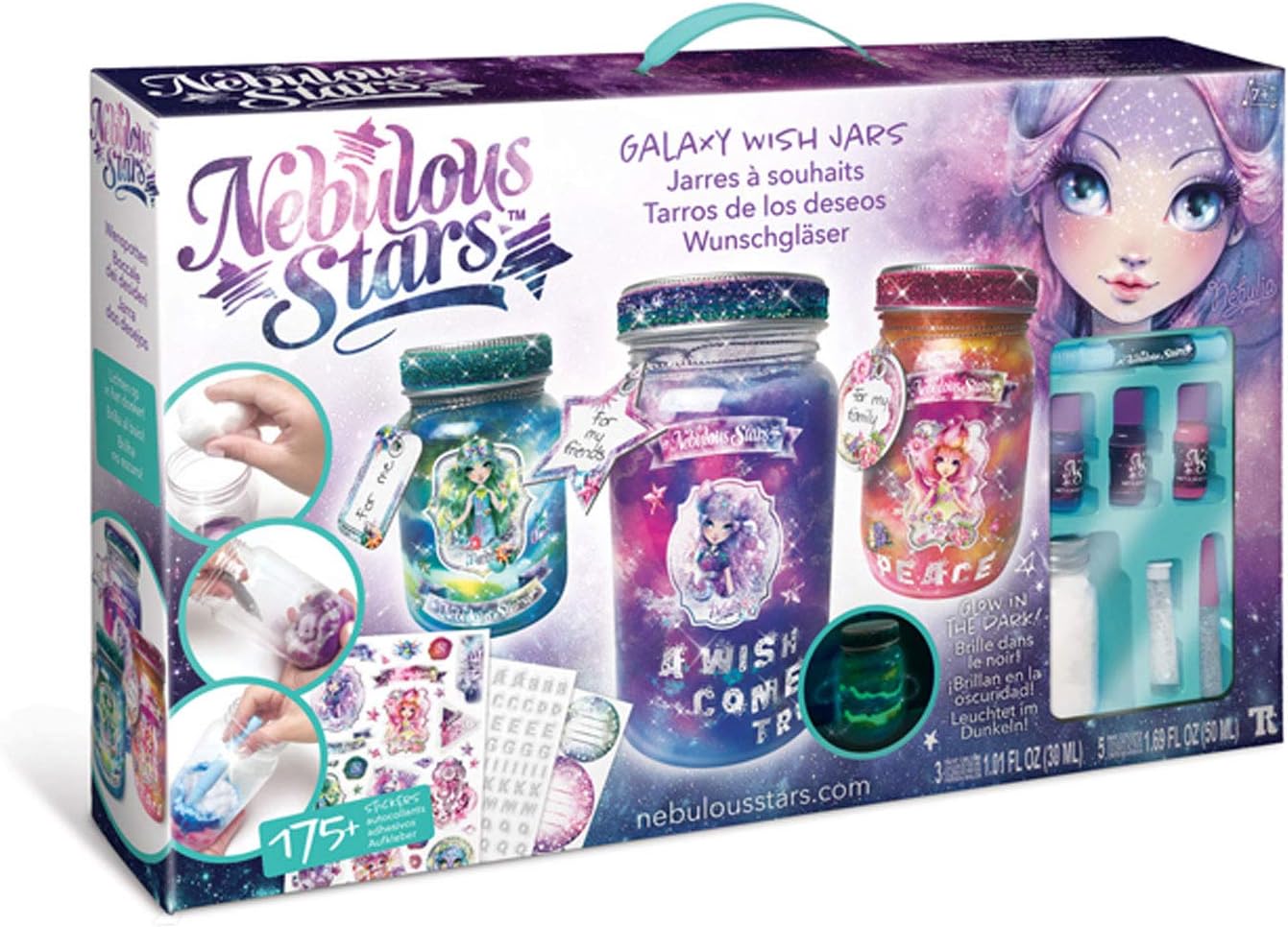 Nebulous Stars Galaxy Wish Jars 