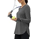 KevaMolly Workout Tops for Women Long Sleeve UPF 50+ UV Protection Sun Shirt Lightweight Quick Dry Rash Guard Hiking Shirts