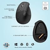 Logitech Lift Left Vertical Ergonomic Mouse Wireless Bluetooth Logi Bolt 4 view 7
