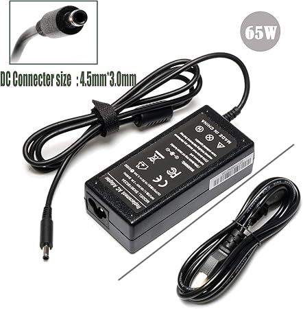 Amazon Com 19 5v 3 34a 65w Ac Power Adapter Charger For Dell Inspiron 11 3000 3147 3148 13 7347 14 3458 I7347 I3458 Series Dell Xps 18 1810 Xps 18 10 Xps018 Dell Pdell Pt With Size 4 5mm 3 0mm Computers Accessories