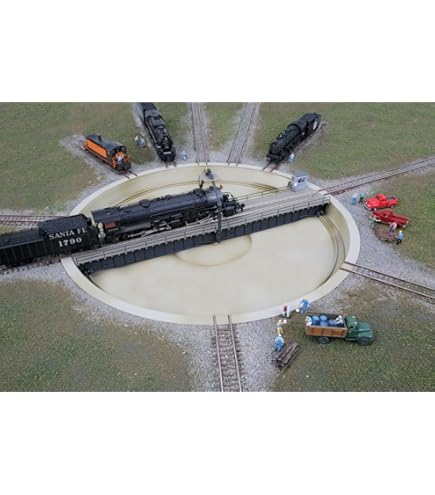 鉄道模型 Bachmann HO Scale Motorized Turntable Motorized Turntable (HO Scale) [BAC46299] - $120.00 : Star