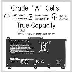 ESTENGPRO HT03XL L11119-855 Battery Replacement for