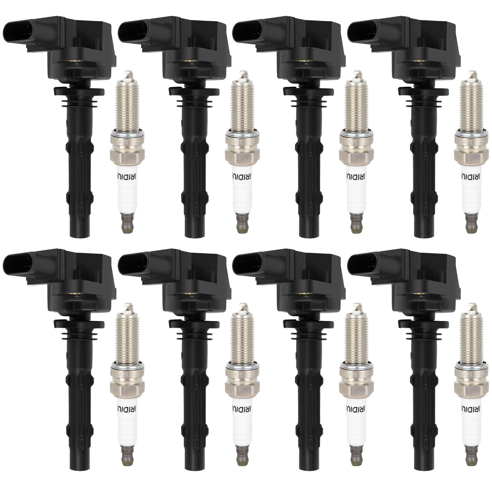 Photo 1 of ECCPP UF535 8 ignition coils with 8 iridium Spark Plugs for Dodge for Mercedes-Benz Sprinter 2500 3500 C280 C350 CL550 CLS550 SL550 2011 2012 2015 2.5L 3.0L 3.5L 4.6L 5.5L V6 V8 UF535 UF585 95983