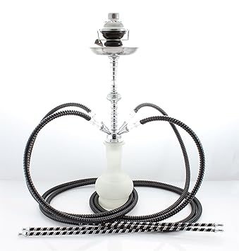 22' Weiss 4 Hohe Munchen shisha Hookah wasserpfeife Narghile Rauchen H-0119