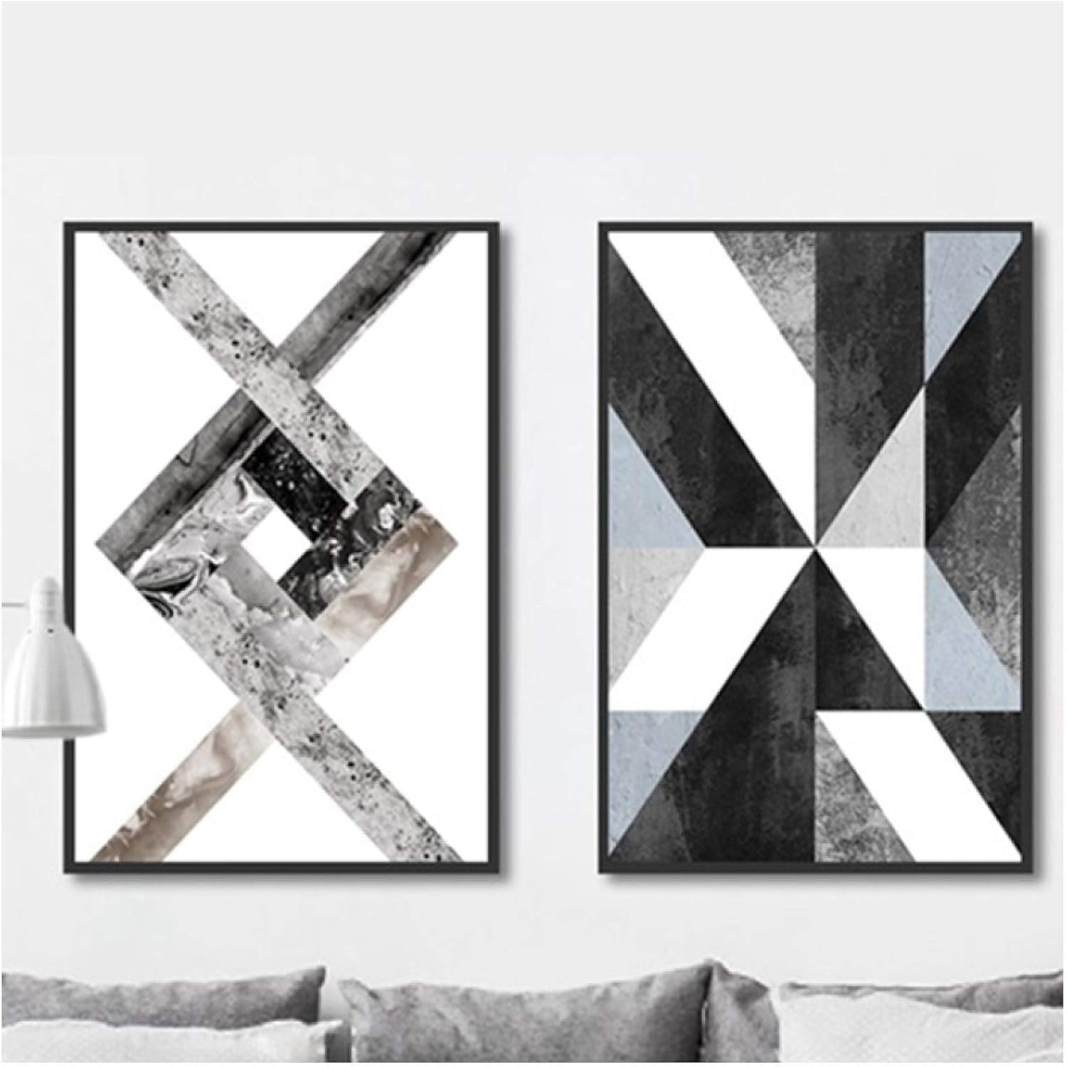Acocifi Arte Abstracto Para Pared, Lienzo Geométrico, Cuadro, Pintura