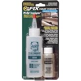 PC Products PC-Rot Terminator Epoxy Wood Hardener, Two-Part 3.25oz in Two Bottles, Amber 350614
