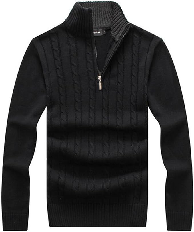 zip up turtleneck sweaters