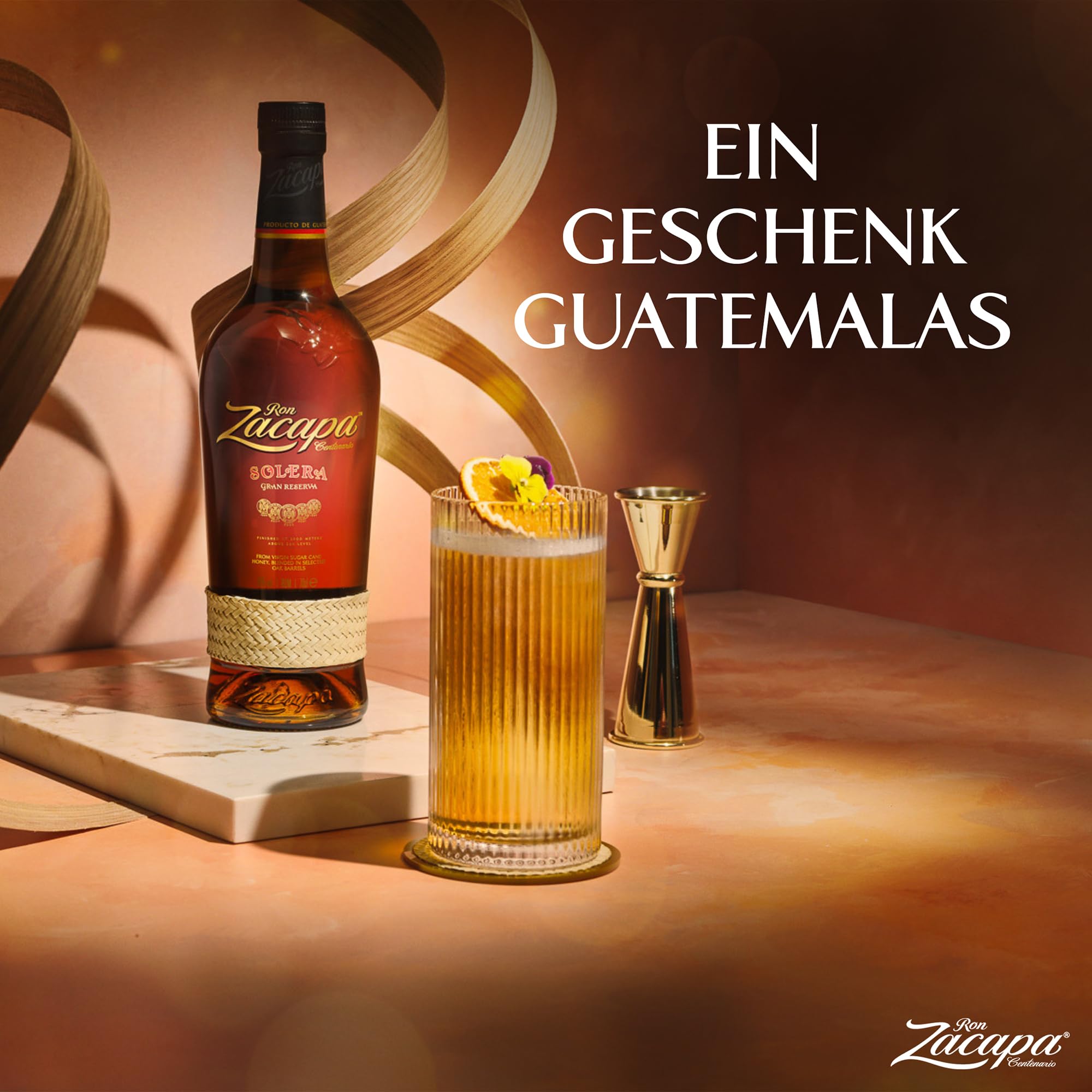 Zacapa Centenario Solera Rum, aromatischer Rum, gereift im Hochland Guatemalas, Geschenkidee, 40% Vol, 700ml Einzelflasche 7