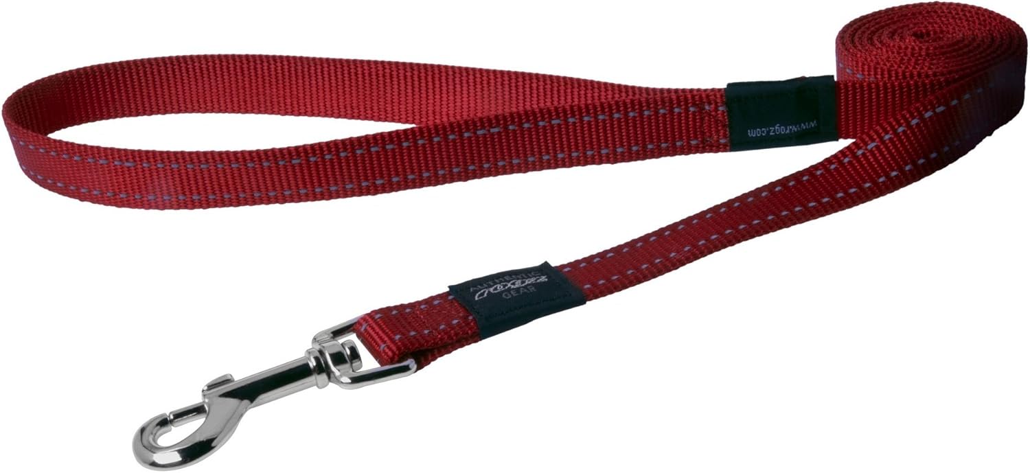 Rogz Utility Red Fixed Lead Fan Belt, Large - Image 5