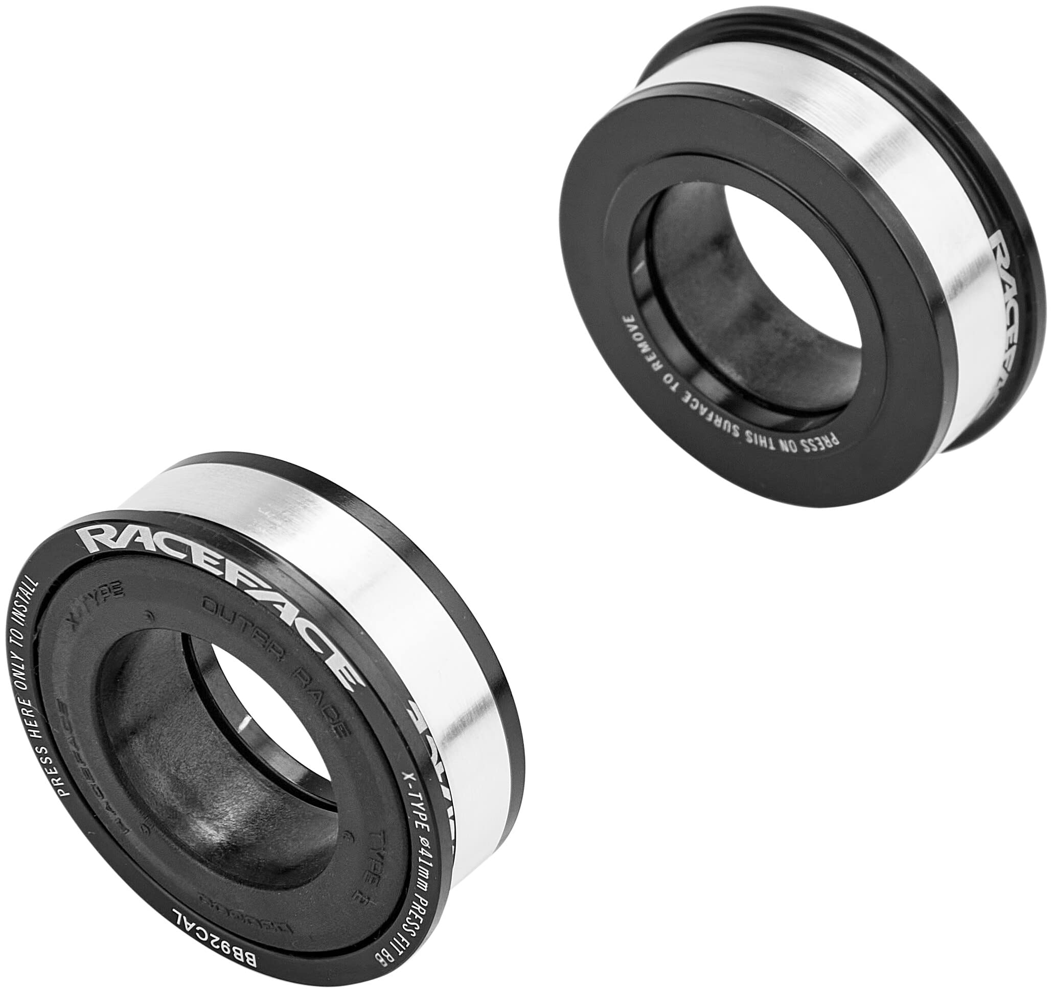 Race Face BB124 24mm External Seal Bottom Bracket - Black