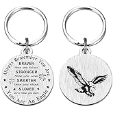 SOUSYOKYO American Eagle Gifts, Eagel Keychain, Eagles Gifts for Men Women Teenage Boys Girl, Eagles Scout Stuff Keepsake Decorations