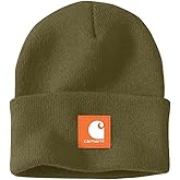Carhartt Men's Knit Rubber Patch Beanie