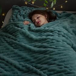 NEWCOSPLAY Super Soft King Blanket Mint Green