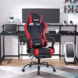 Gaming Chair Office Chair Desk Chair with Footrest
