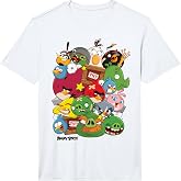 Angry Birds Piggy &amp; Bird Pile Performance T-Shirt