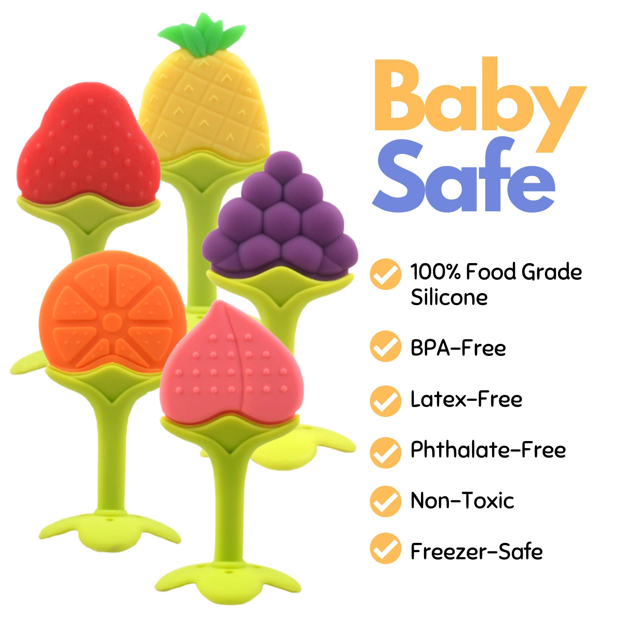 baby teething fruit holder