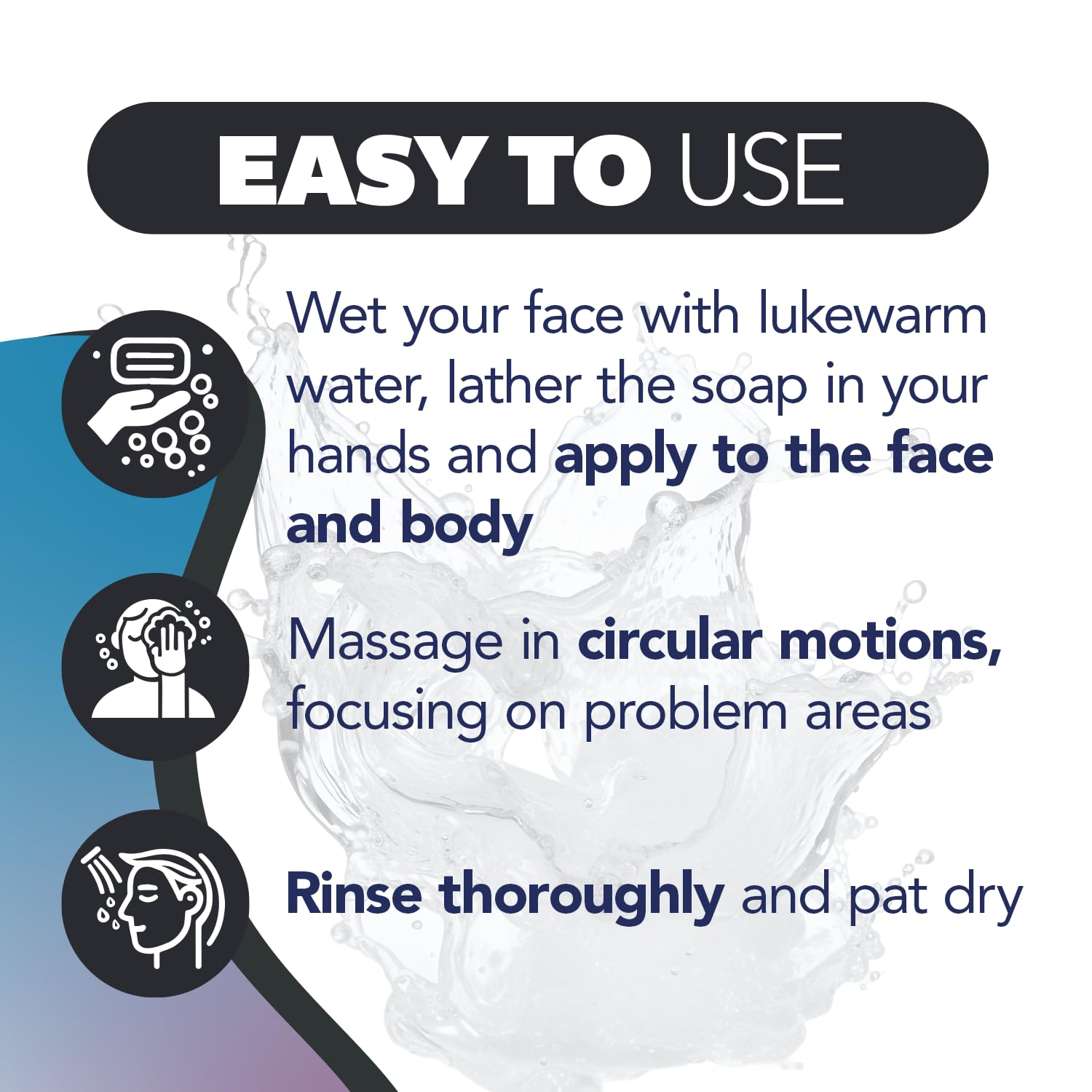 Asepxia Salicylic Acid & Activated Charcoal Bar Soap | Acne Treatment, Reduces Pimples & Blemishes, Deep Cleansing Facial Cleanser, Dries Out Acne, Prevents Breakouts, Face wash, 4 Oz, 5-Pack