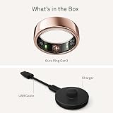 Oura Gen3 Horizon Smart Ring Rose Gold Size 12 Sleep Heart Rate Fitness view 8