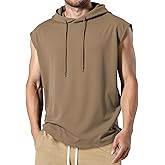 JMIERR Men's Drawstring Hooded Shirts - Casual Loose Fit Cotton Hoodies Tee Shirt for Daily Wear