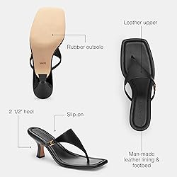 Coach Women's Heritage Hardware Thong Sandal