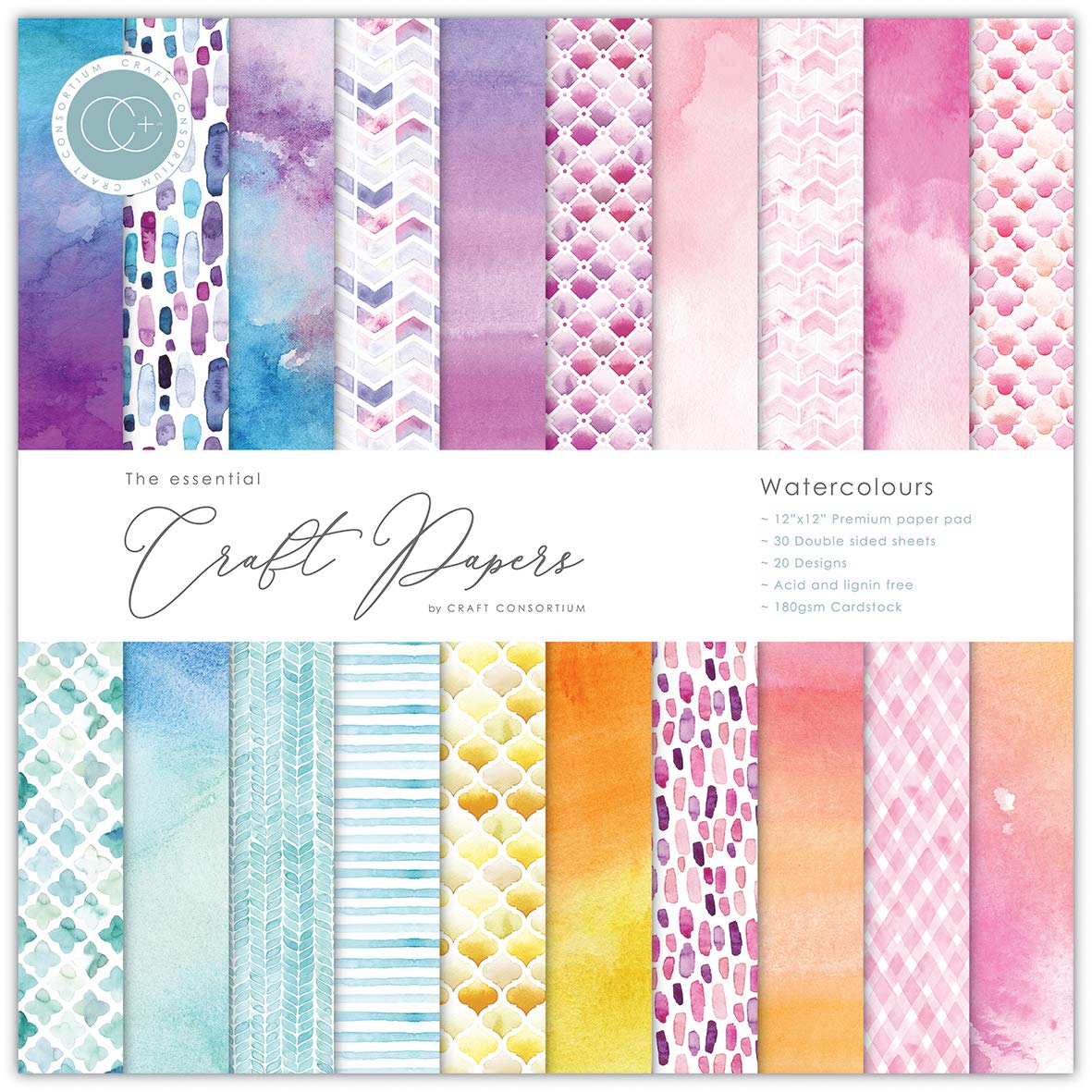 Craft Consortium - The Essential Craft Papers - Watercolours