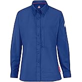 Bulwark FR Women's Iq Series Flame Resistant Midweight Comfort Woven Shirt