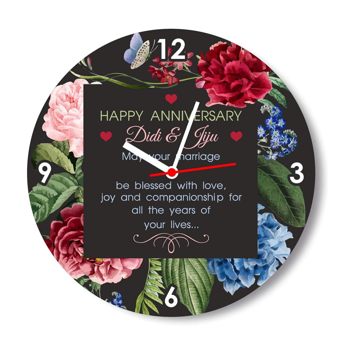 Buy Funky Store Didi And Jiju Happy Anniversary Theam Mdf Wood