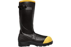 LaCrosse Insulated Alpha Aggressive 16" 800G NMT Men's Fire-and-Safety Boots, Waterproof, Chemical Resistant, Composite Toe